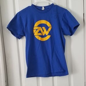 Zack Walther and the Cronkite's autograph shirt